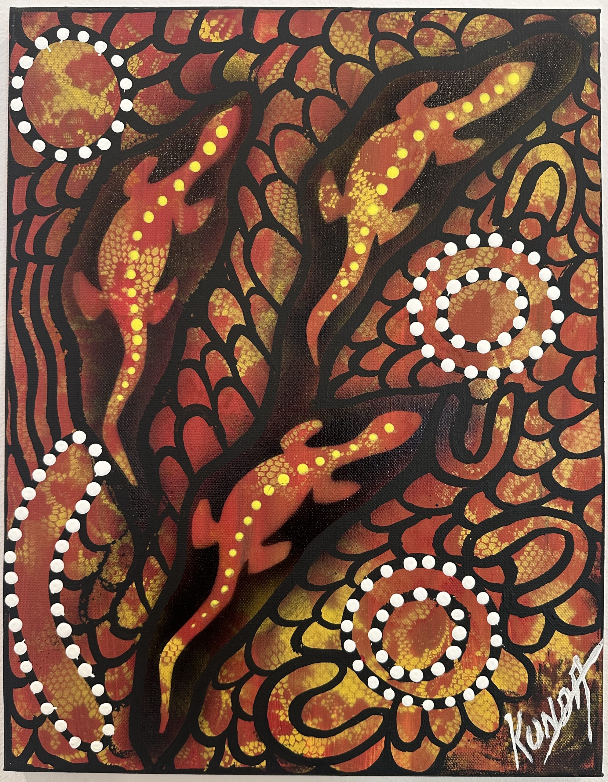 The Journey 242 The Journey - Painting - Graeme Beamish-Boddington