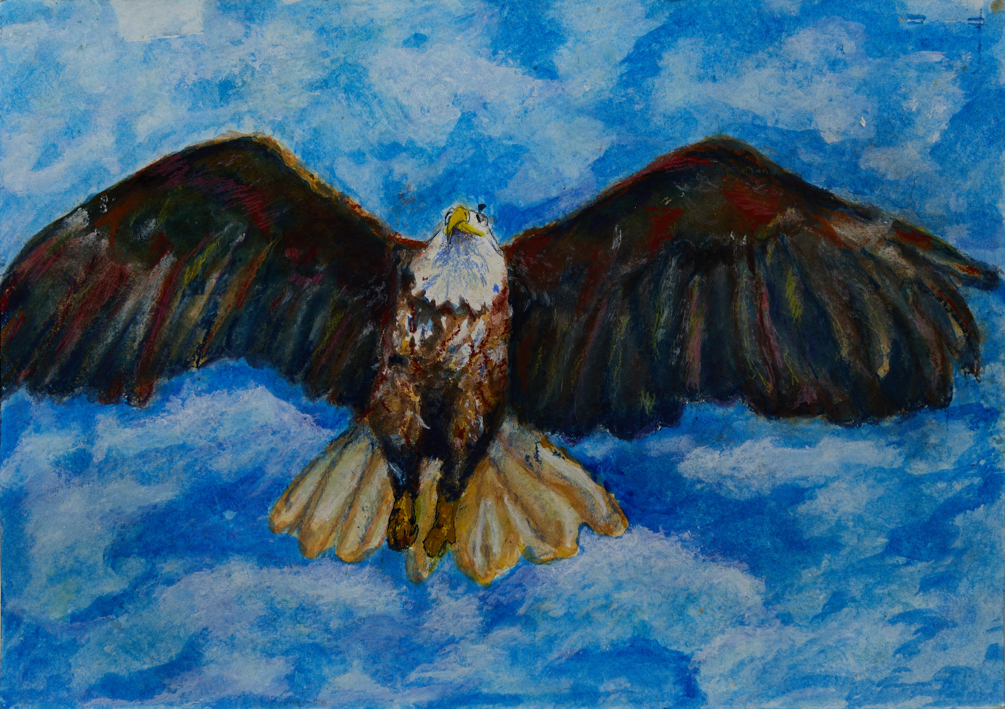 Bunjil Soaring 78 Bunjil Soaring - Paintings - Marice Henare