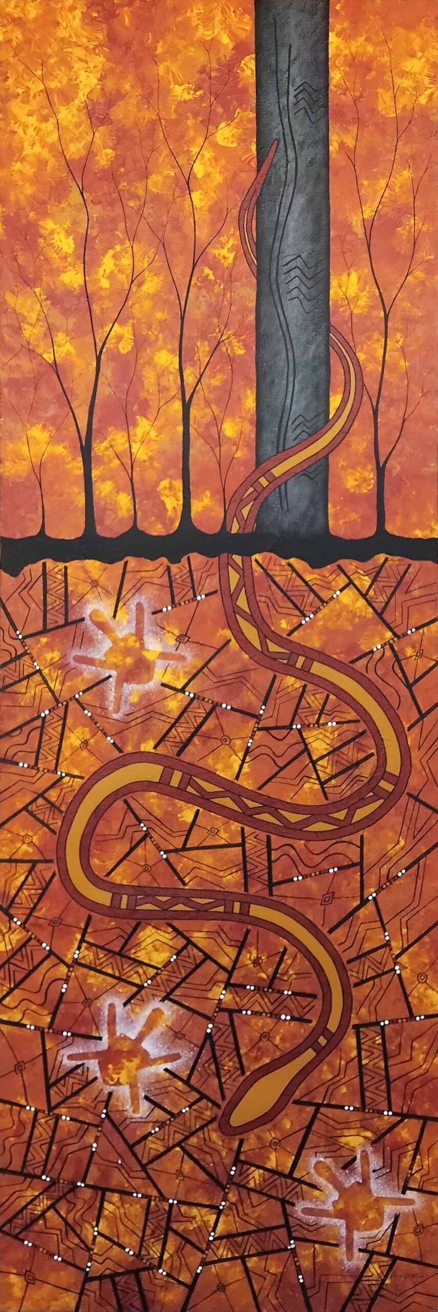 Nanarra 257 Nanarra - Paintings - Kevin Williams