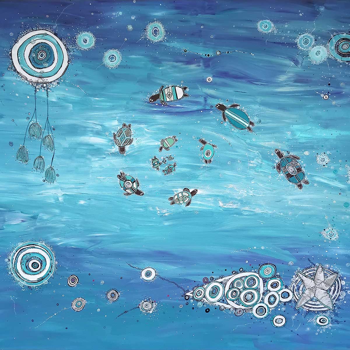 Harmoniously Stable 164 Harmoniously Stable - Paintings - N'Dene Riley