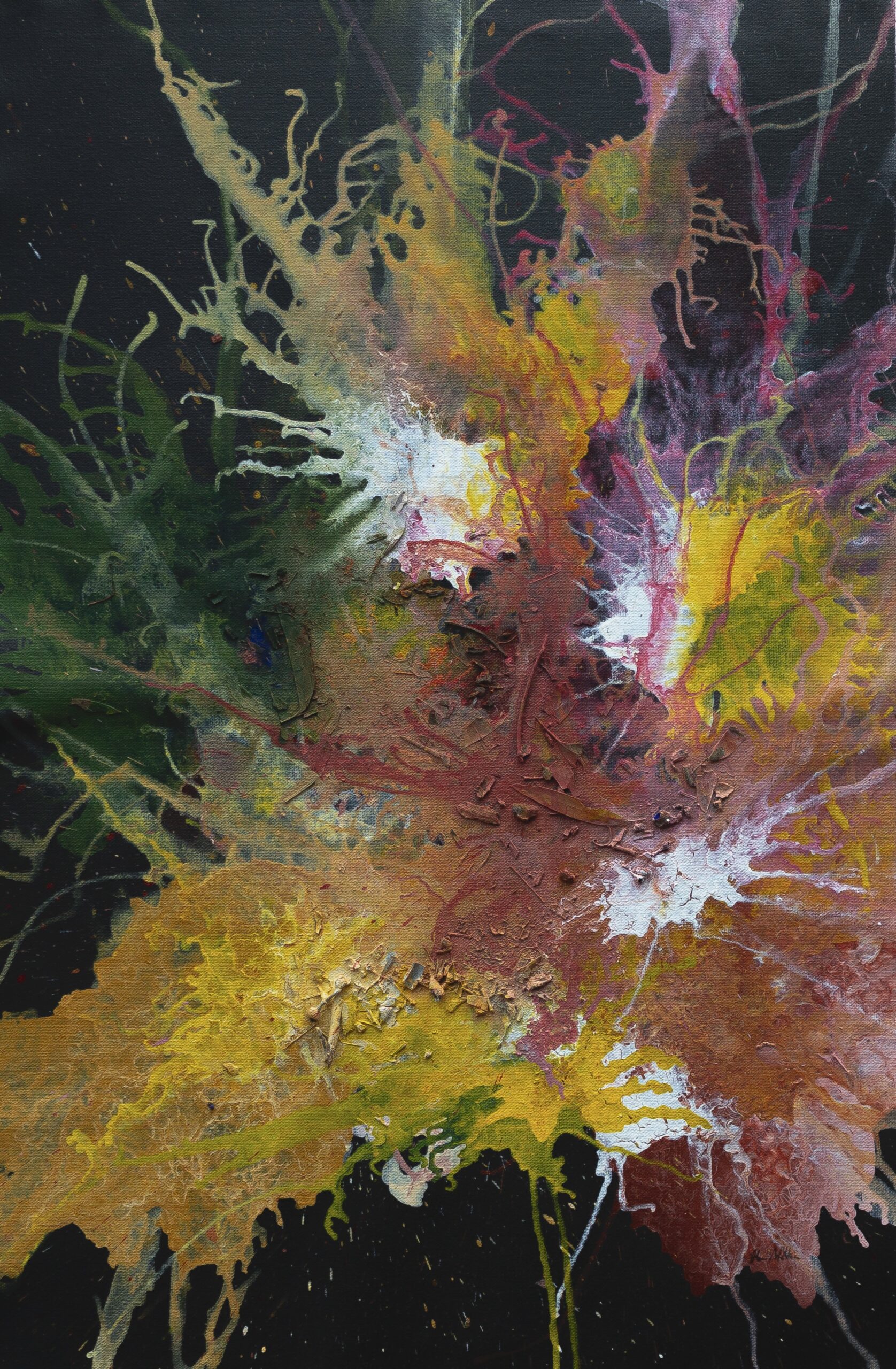 Land And Country 1 256 Land And Country 1 - Paintings - Kevin Williams