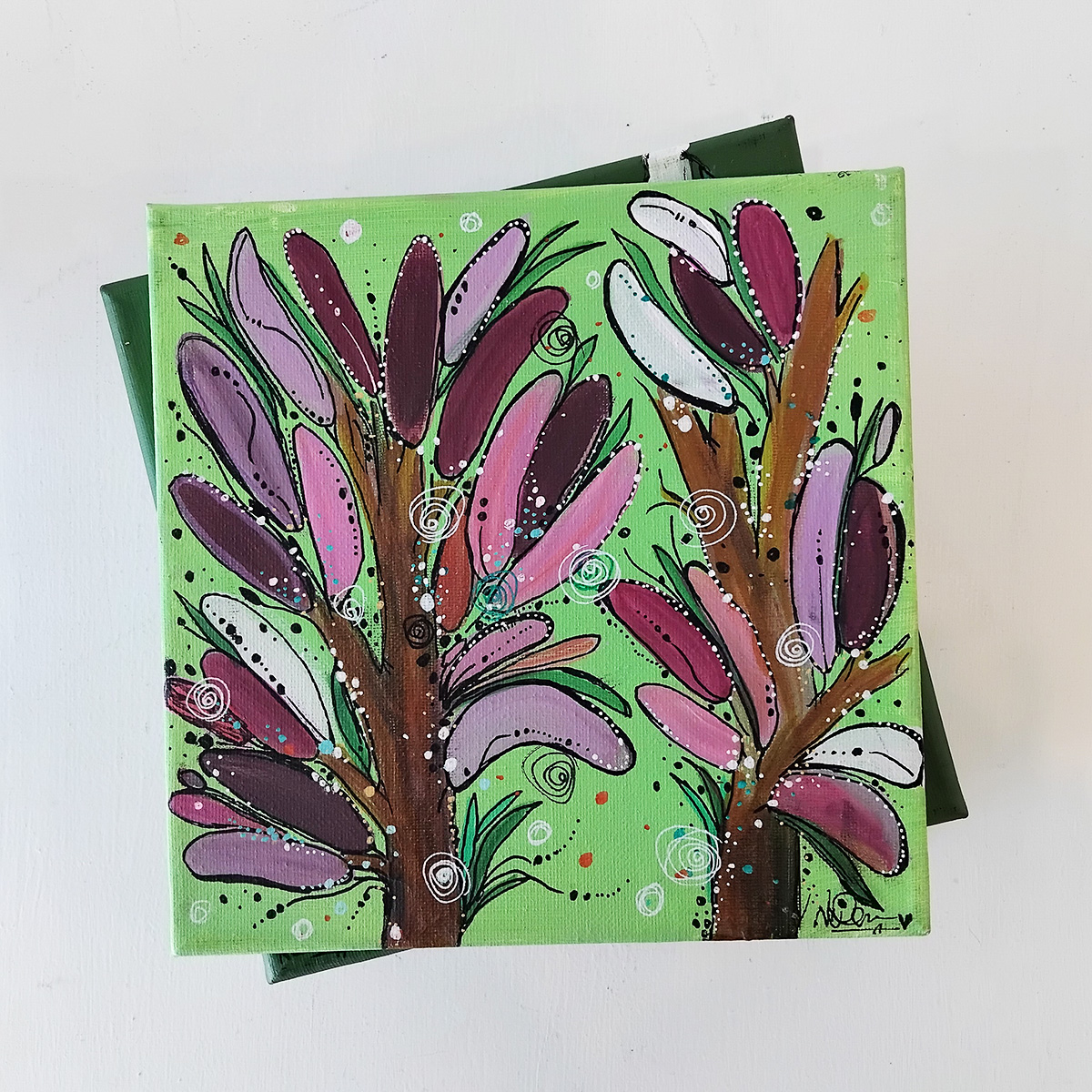 Kangaroo Paw 5 152 Kangaroo Paw 5 - Paintings - N'Dene Riley