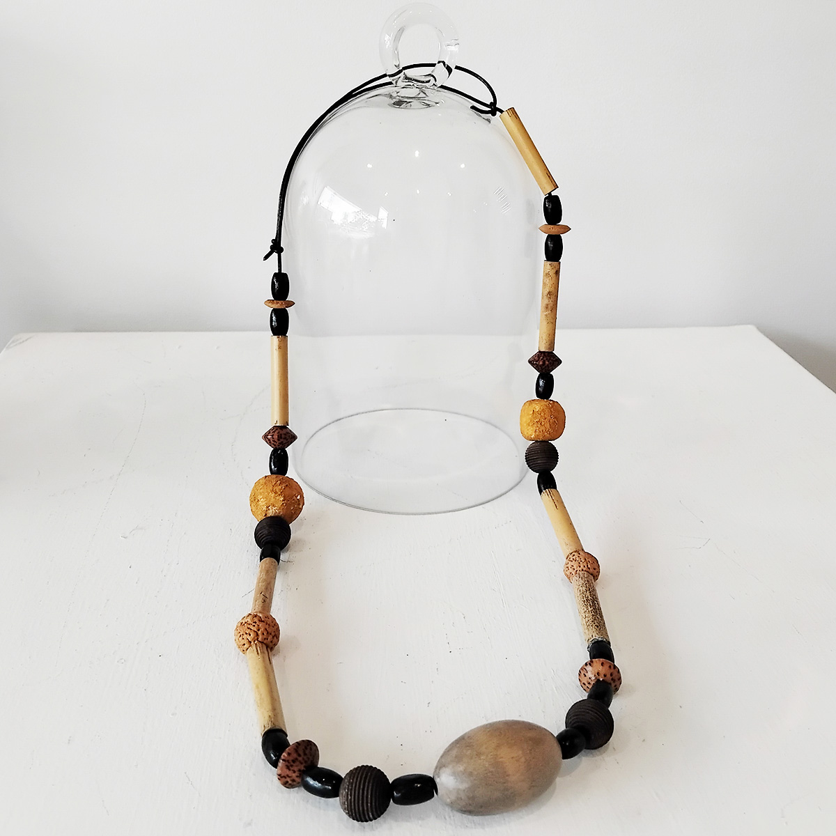 Natural Bead Necklace 183 Natural Bead Necklace - Hand-crafted Jewellery - Sammy Trist