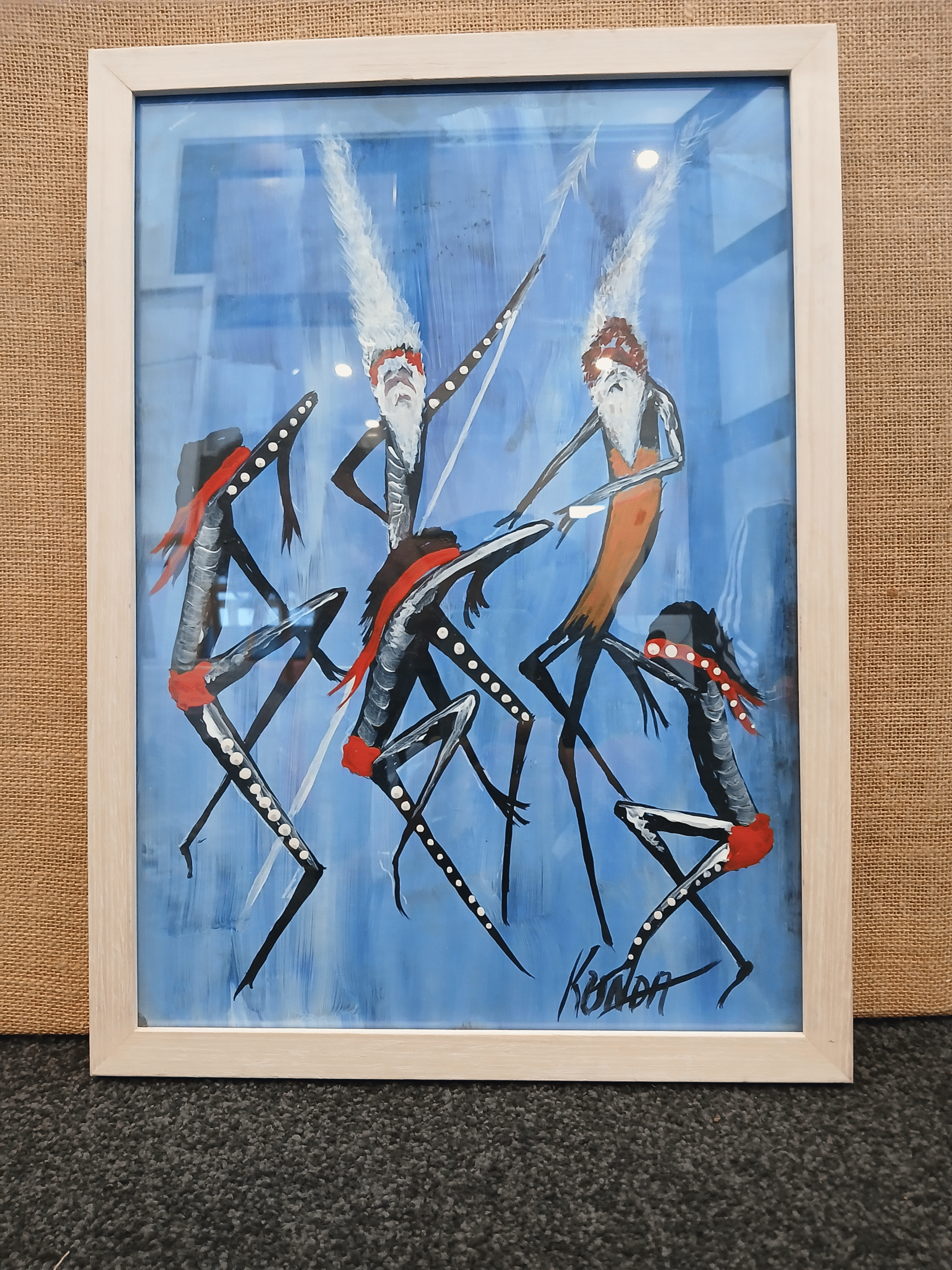 Corroboree Dance - Paintings - Graeme Beamish-Boddington