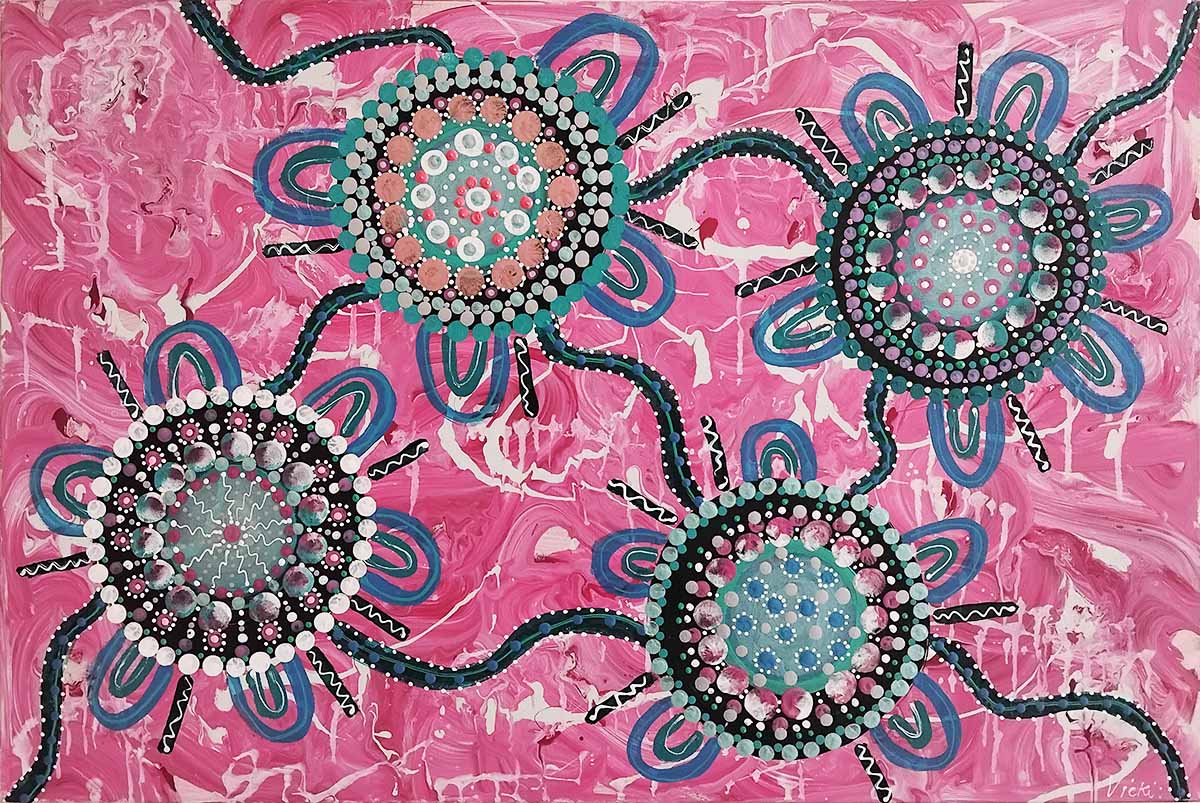 Four Generations of Women 292 Four Generations of Women - Paintings - Vicki Thomas