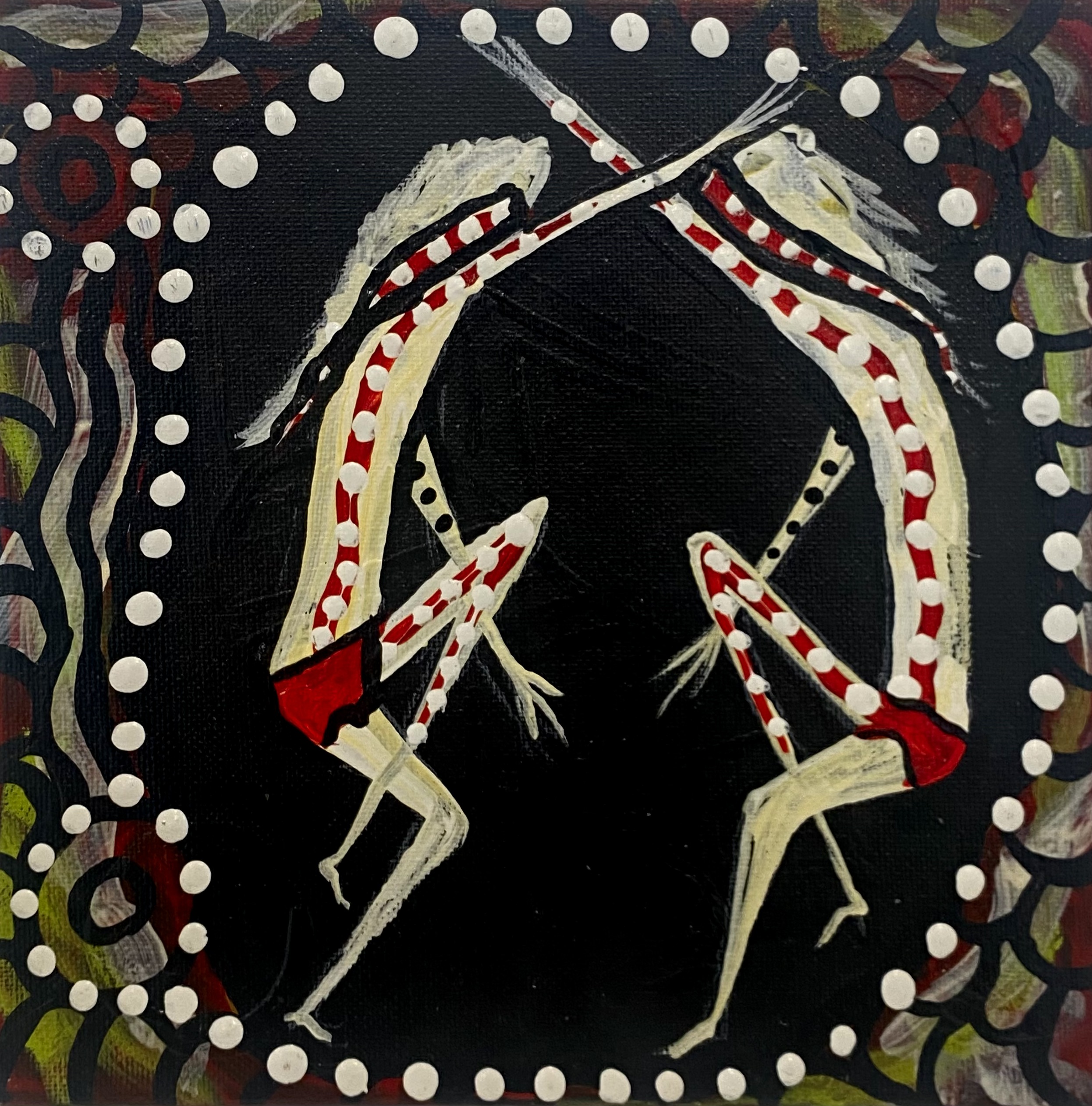 Dreamtime Dancers 231 Dreamtime Dancers - Paintings - Graeme Beamish-Boddington