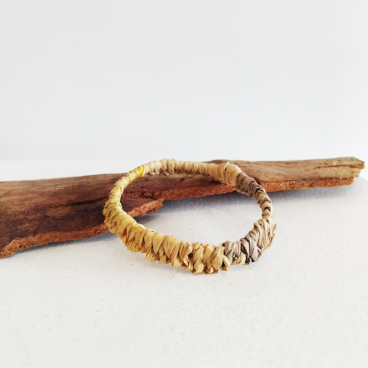 Single Raffia Bracelet 190 Single Raffia Bracelet - Hand-crafted Jewellery - Sammy Trist