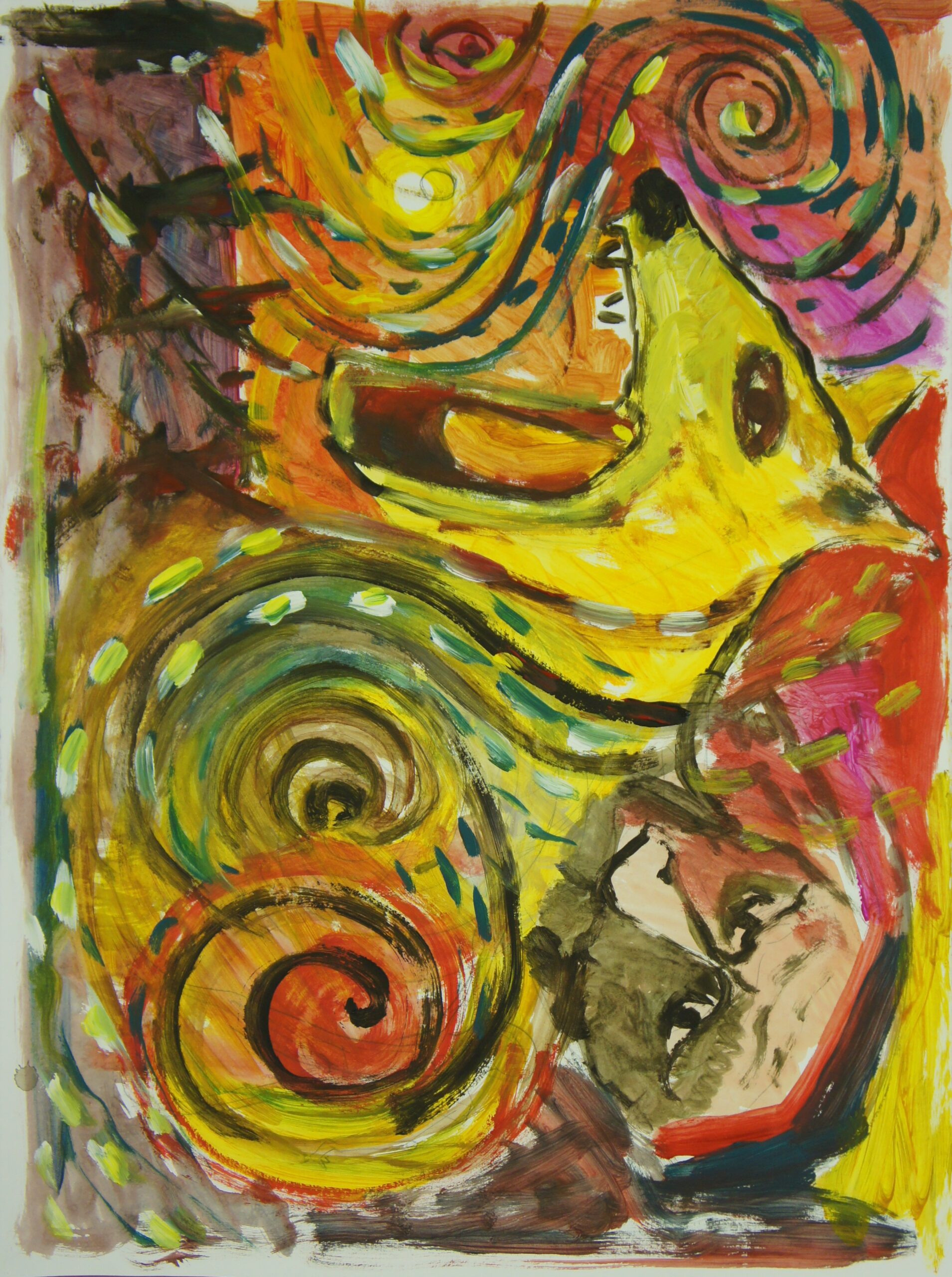 Last of the Tasmanian Tigers 290 Last of the Tasmanian Tigers - Paintings - Uncle Nick Kupetsky