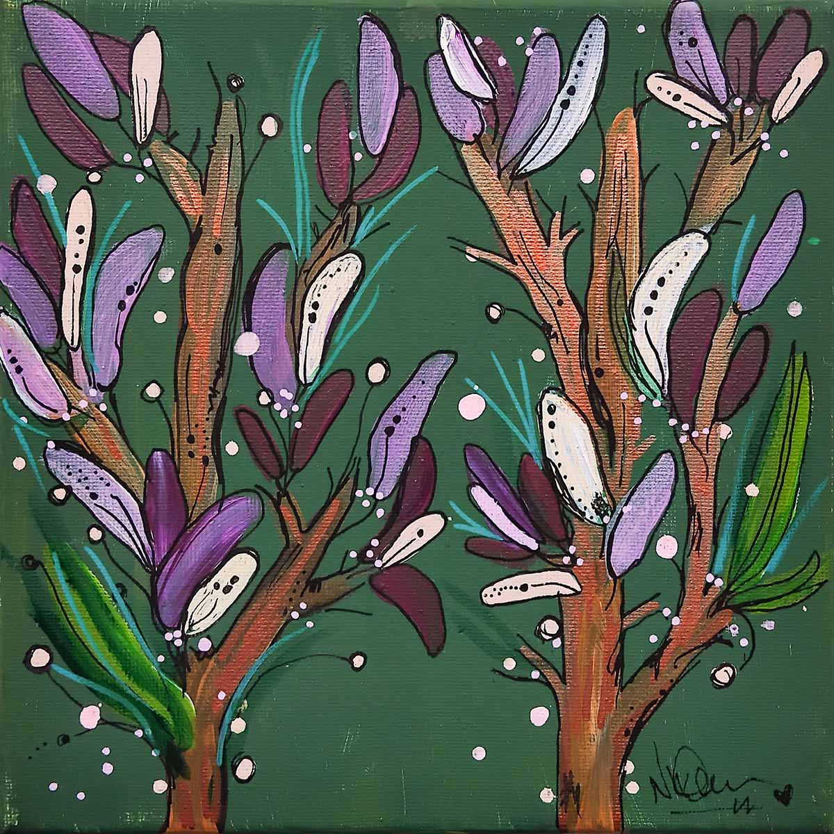 Kangaroo Paw 9 167 Kangaroo Paw 9 - Paintings - N'Dene Riley