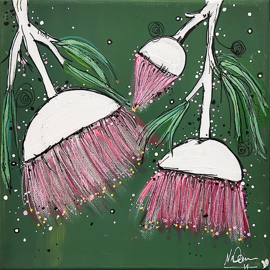 Gumnuts 5 170 Gumnuts 5 - Paintings - N'Dene Riley