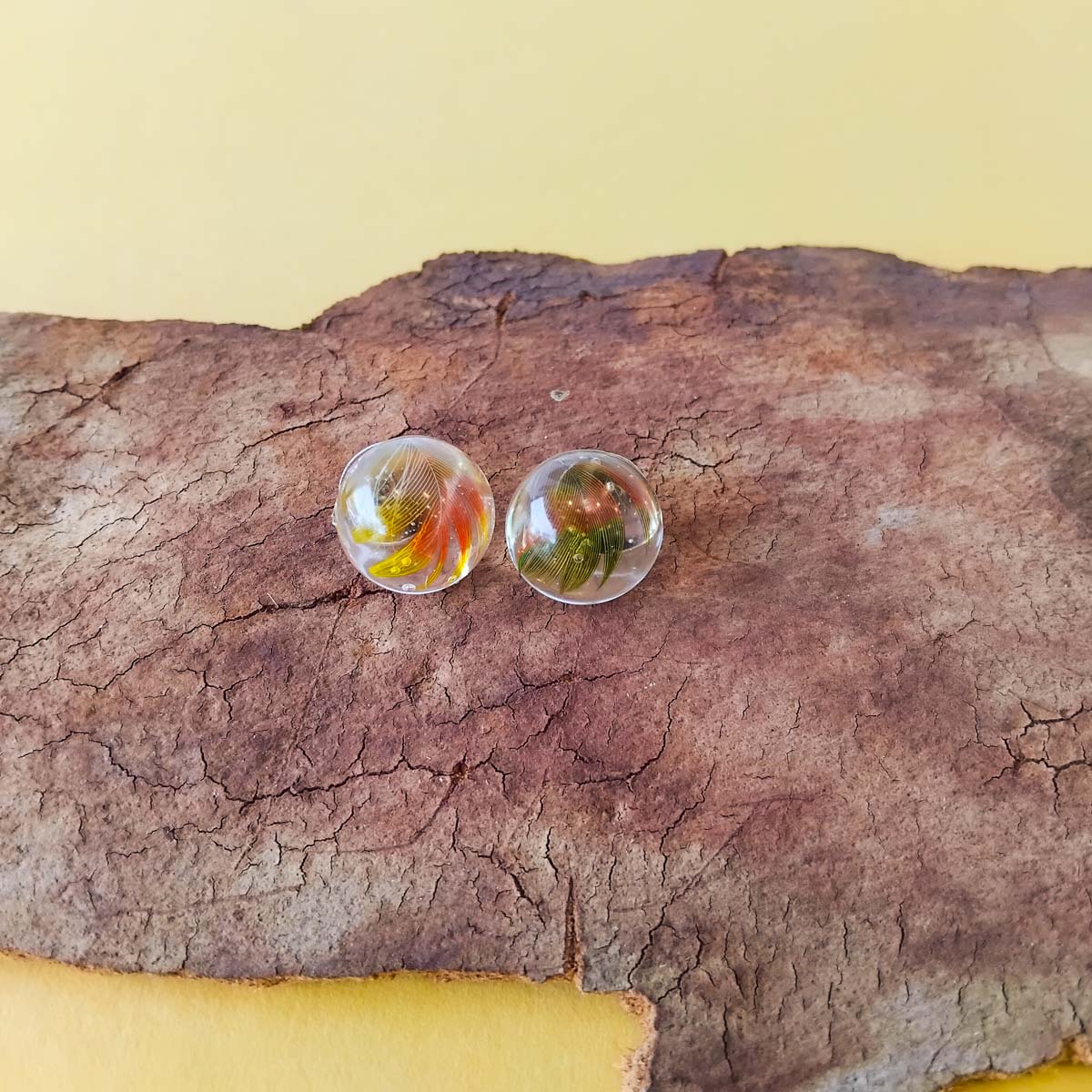 Lorikeet studs 43 Lorikeet studs - Hand-crafted Jewellery - Ashleigh Pugh