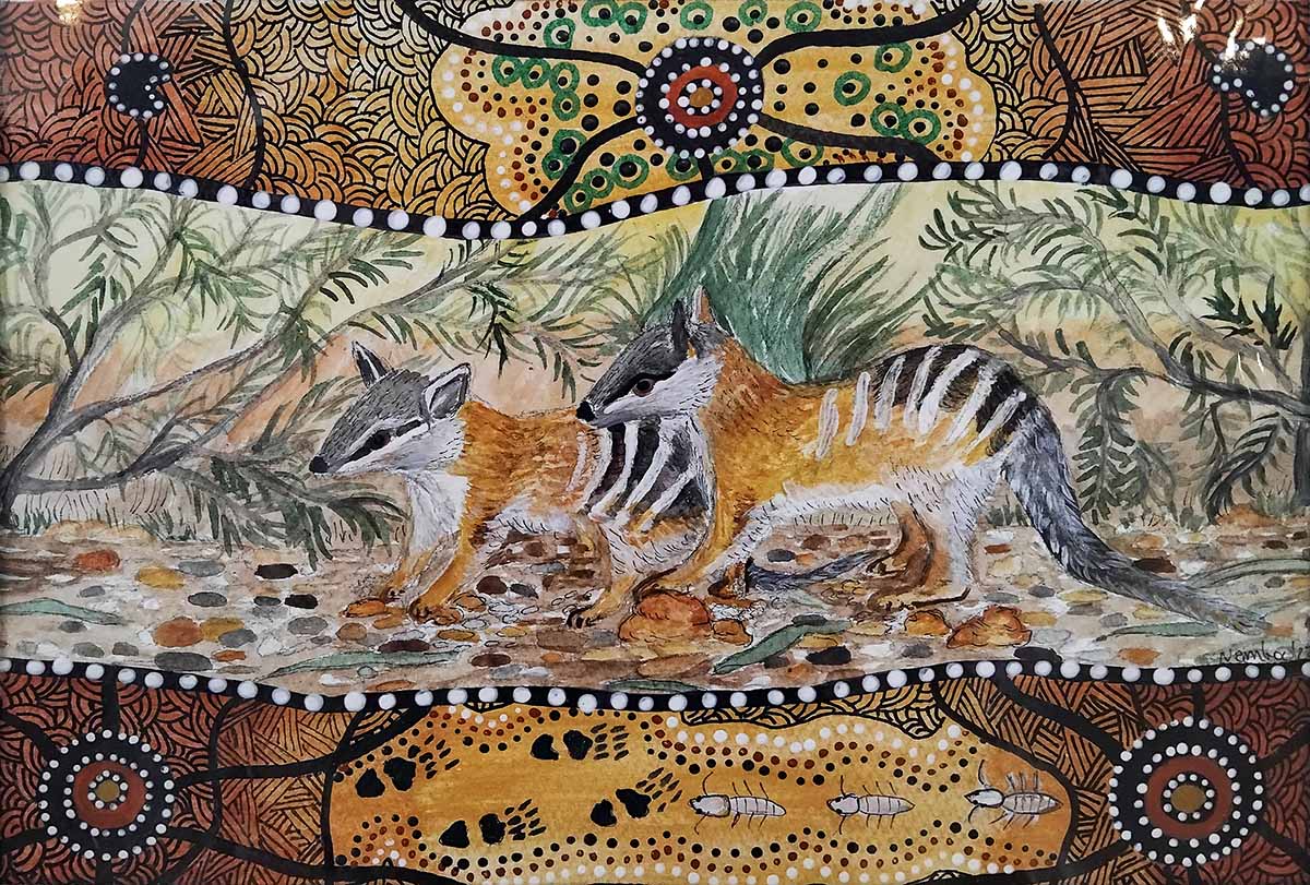 The Numbats 70 The Numbats - Paintings - Bea Nambooka Edwards