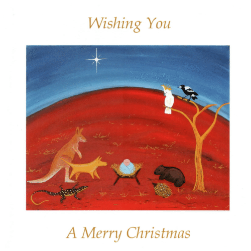 Bush Nativity Card -  - 