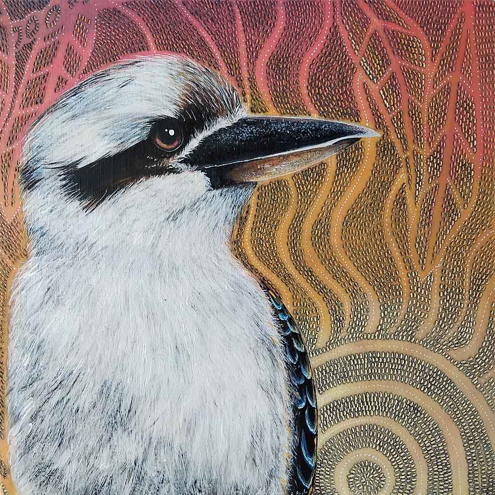 Kookaburra Sunrise 3 - Paintings - Ashleigh Pugh