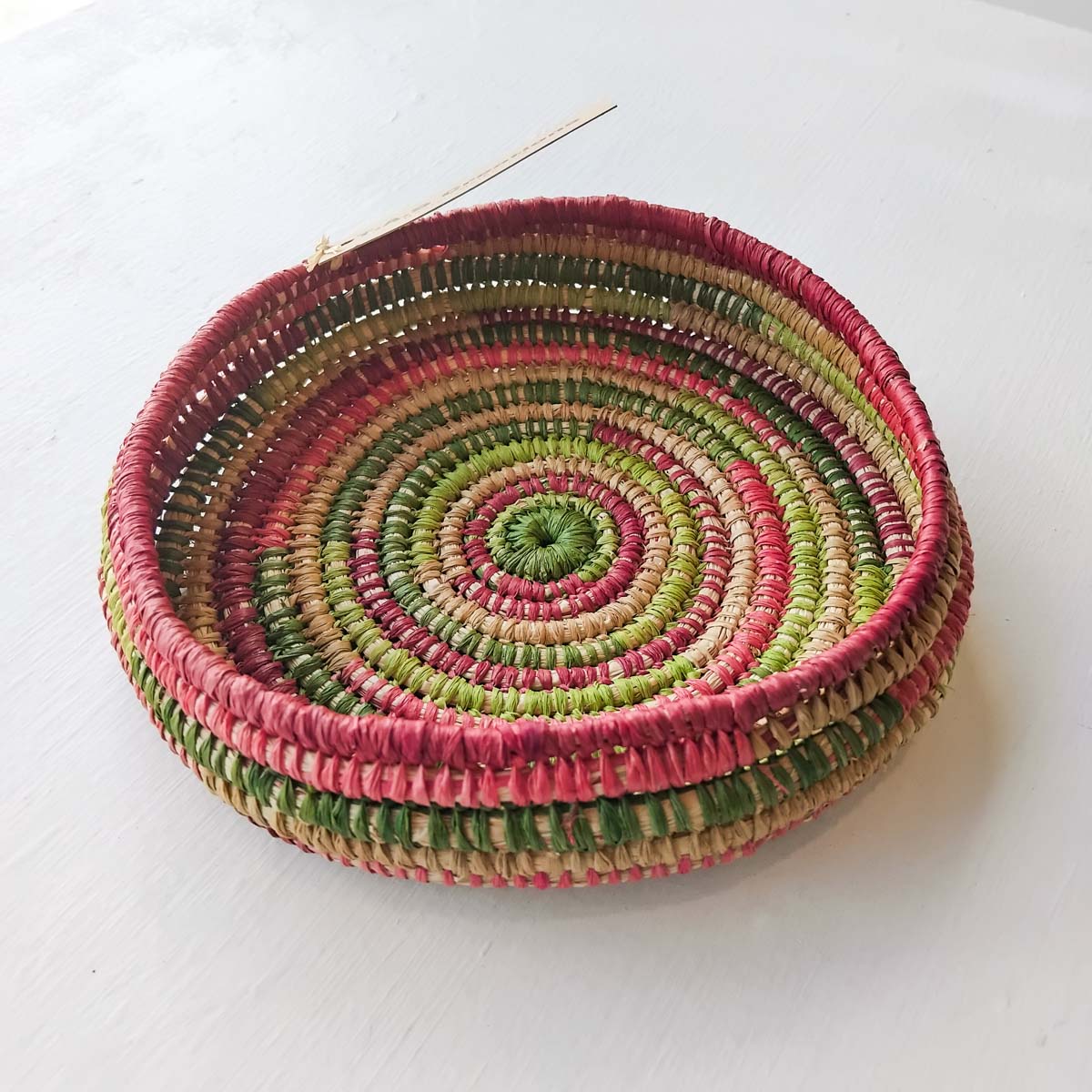 Large Round Weaved Basket 213 Large Round Weaved Basket - Cultural Items - Terrie Stewart