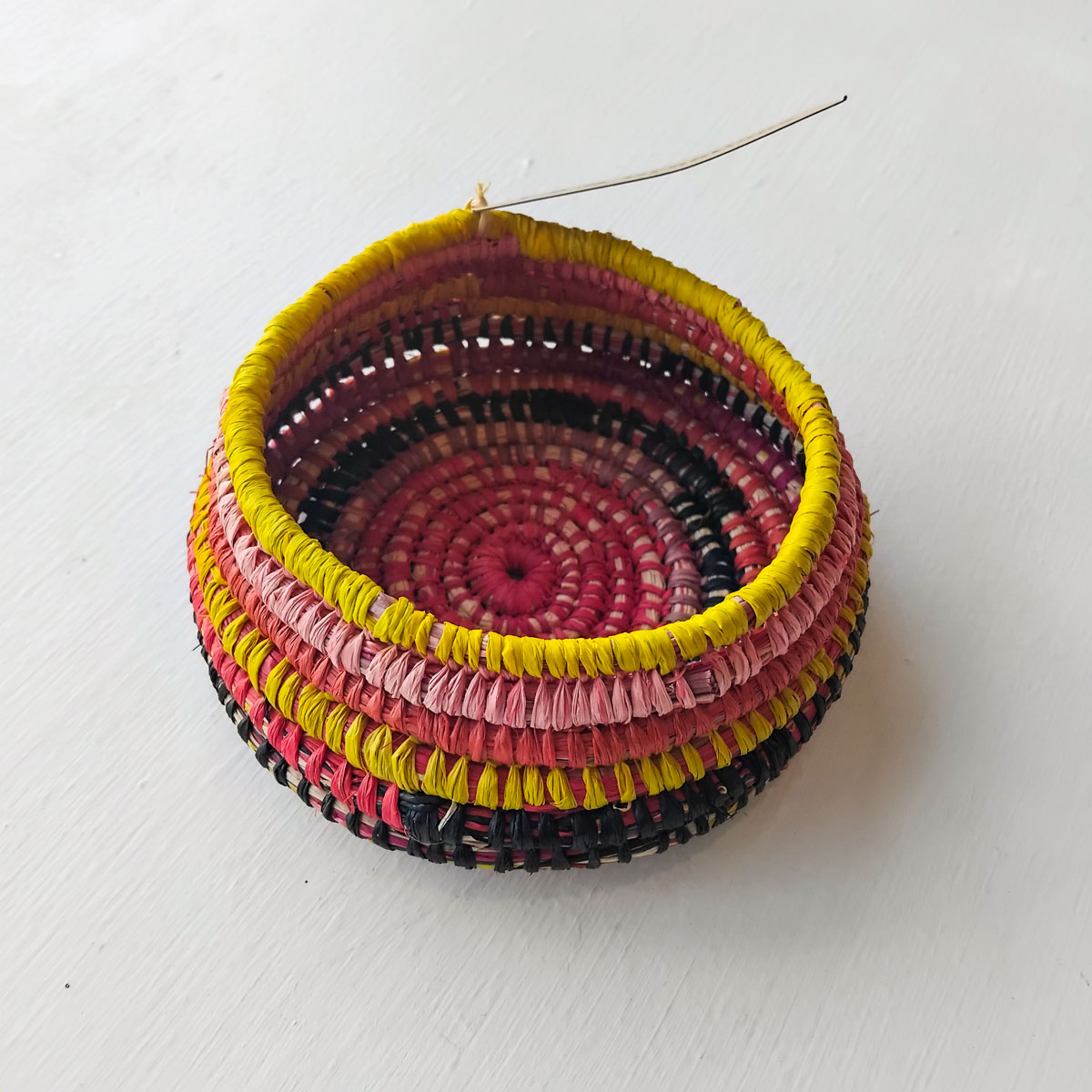 Small Weaved Basket 211 Small Weaved Basket - Cultural Items - Terrie Stewart