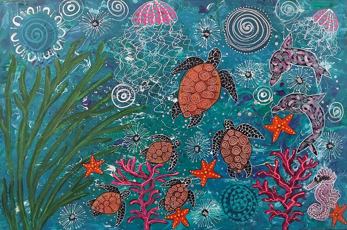 The Journey Home 295 The Journey Home - Paintings - Vicki Thomas