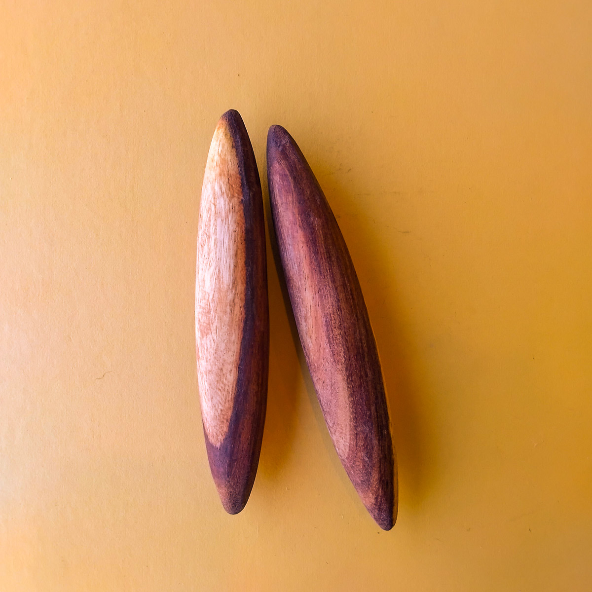 Small Natural Clapstick 1 274 Small Natural Clapstick 1 - Cultural Items - Uncle Kevin Williams