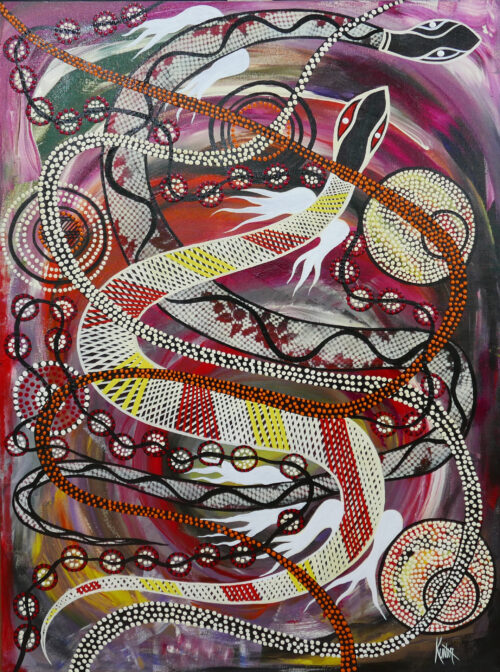 Adult GooGahs - Paintings - Uncle Beamo  Graeme Beamish-Boddington