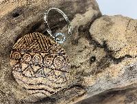 Pyrography key ring - Jewellery - Sammy Trist