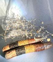 Gum Koorie Ochre Clapsticks - Sculpture - Sammy Trist