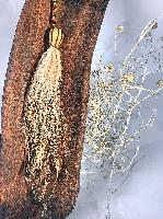 Gumnut, glass bead, feathers - Jewellery - Cassie Leatham