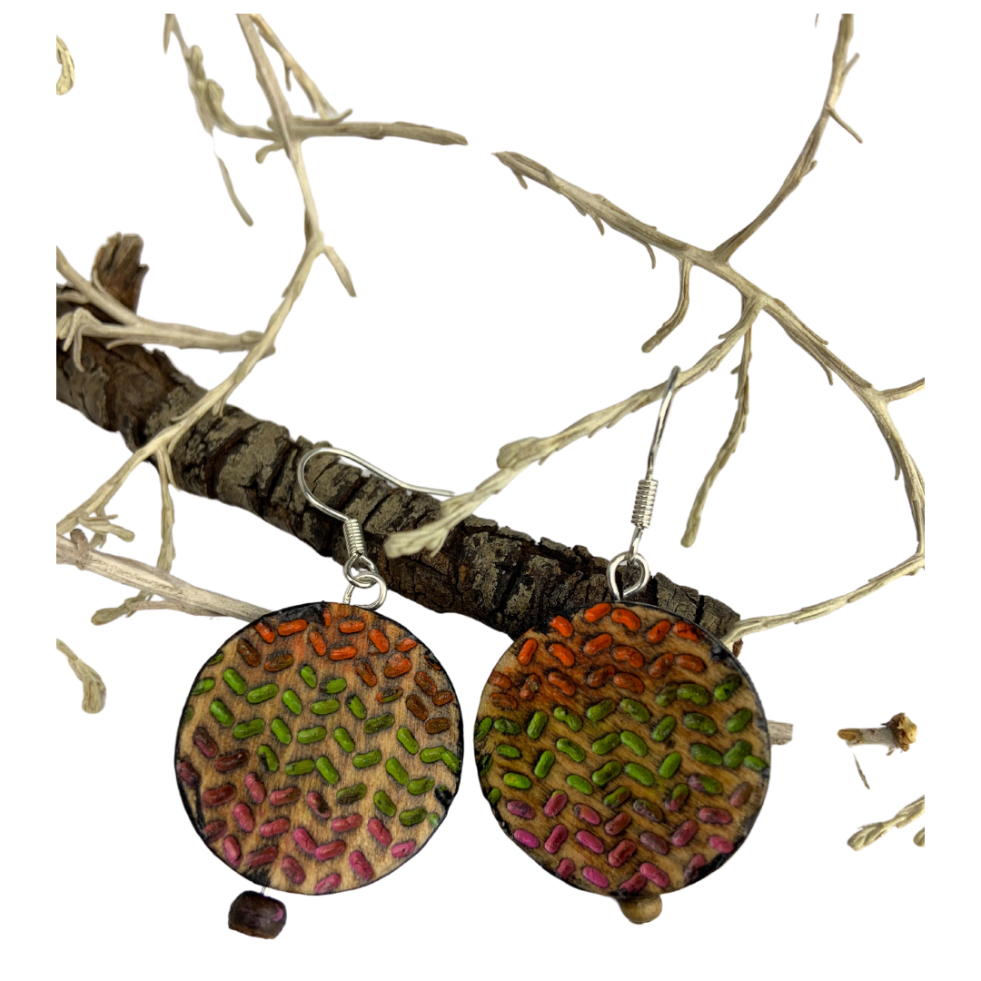 Pyro Earrings P/G/O - Jewellery - Ashleigh Pugh