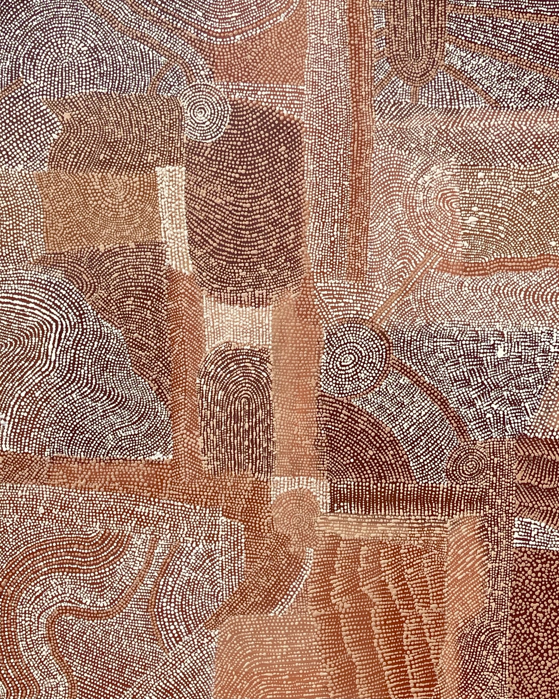 Untitled - Painting - Karlanya Nangala Oloughlin